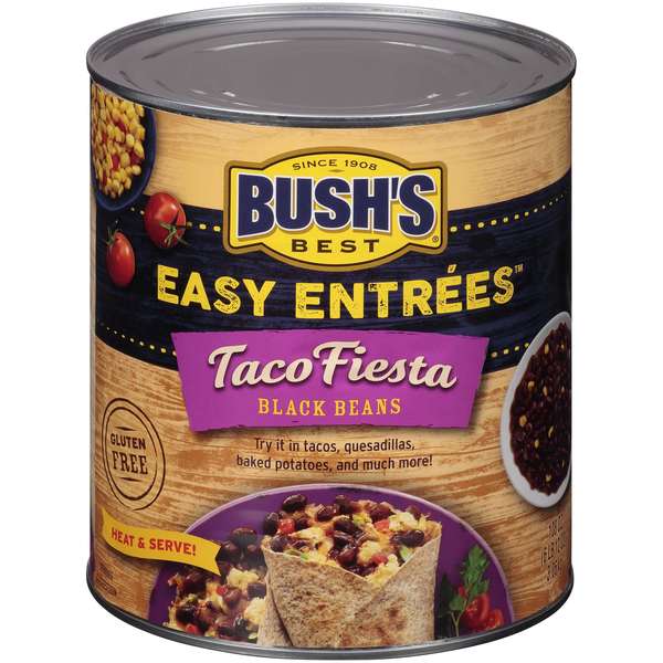 Bushs Best Bush's Best Taco Fiesta Black Bean #10 Can, PK6 01585